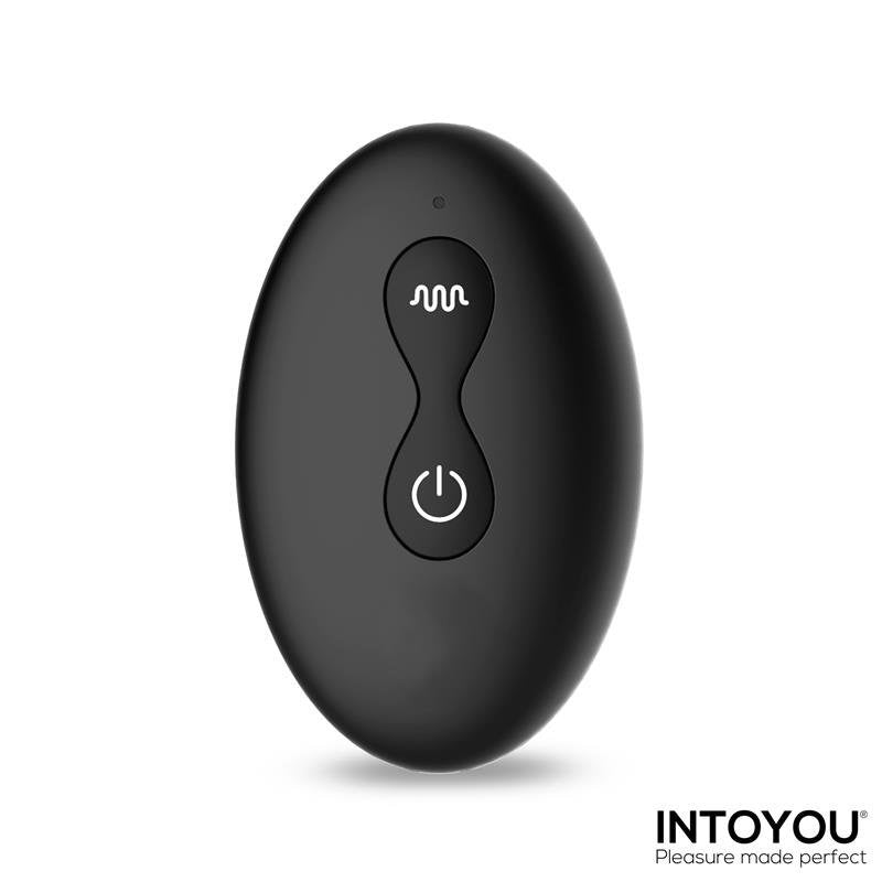Milton Plug Anal con Doble Tapping y Control Remoto - Kinkyloov