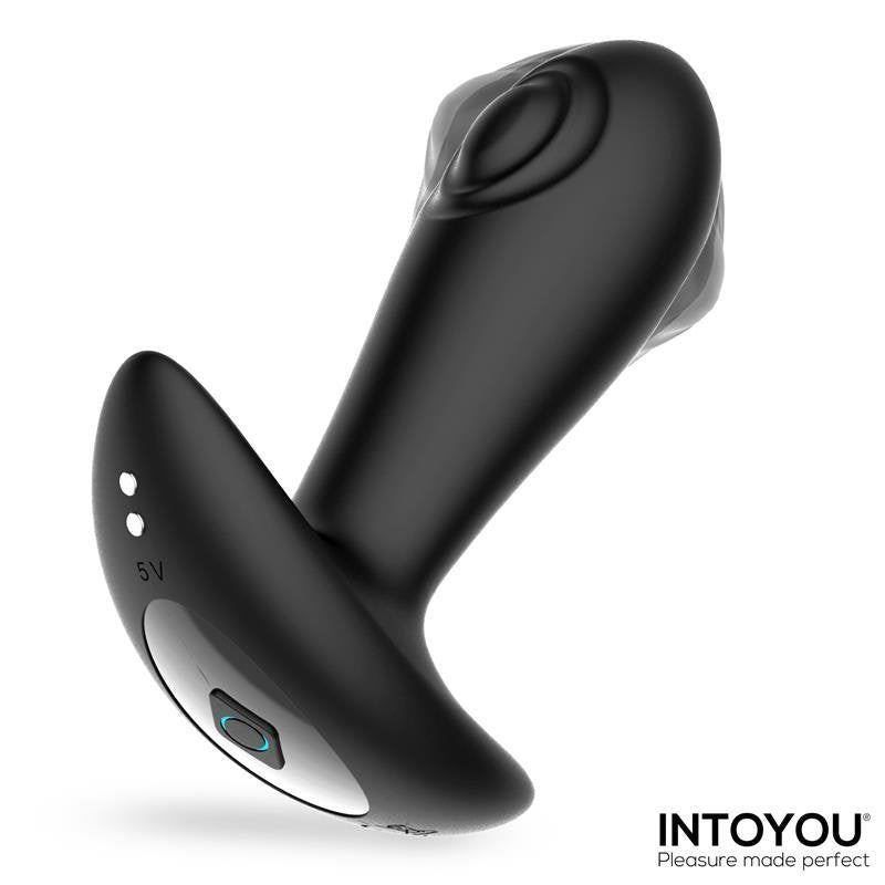 Milton Plug Anal con Doble Tapping y Control Remoto - Kinkyloov