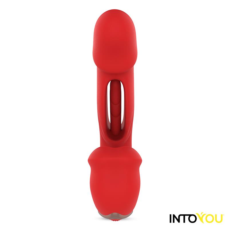 Mouty Vibrador con Función de Mordisqueo y Flipping con App