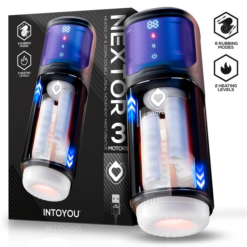 Nextor Masturbador Automático Avanzado, Función Fricción y Calor - Kinkyloov