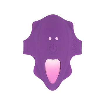 No. Seventeen Estimulador de Braguita Control Remoto USB Magnético Púrpura - Kinkyloov