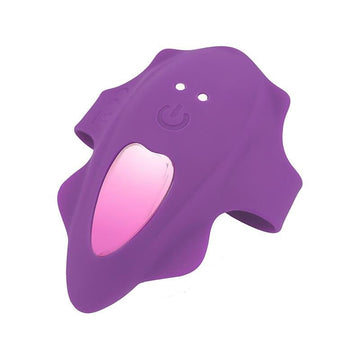 No. Seventeen Estimulador de Braguita Control Remoto USB Magnético Púrpura - Kinkyloov