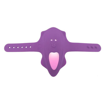 No. Seventeen Estimulador de Braguita Control Remoto USB Magnético Púrpura - Kinkyloov