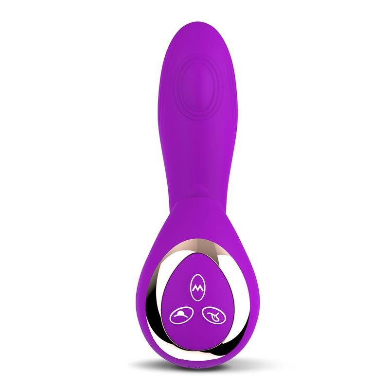 No. TwentyOne Vibrador con Bola Pulsante y Lengua Estimuladora - Kinkyloov