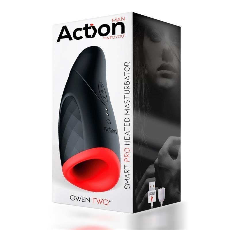 Owen Two Masturbador Presión Variable Smart Pro Función de Calor USB - Kinkyloov