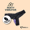 Panty Estimulador de Braguita con Control Remoto Púrpura