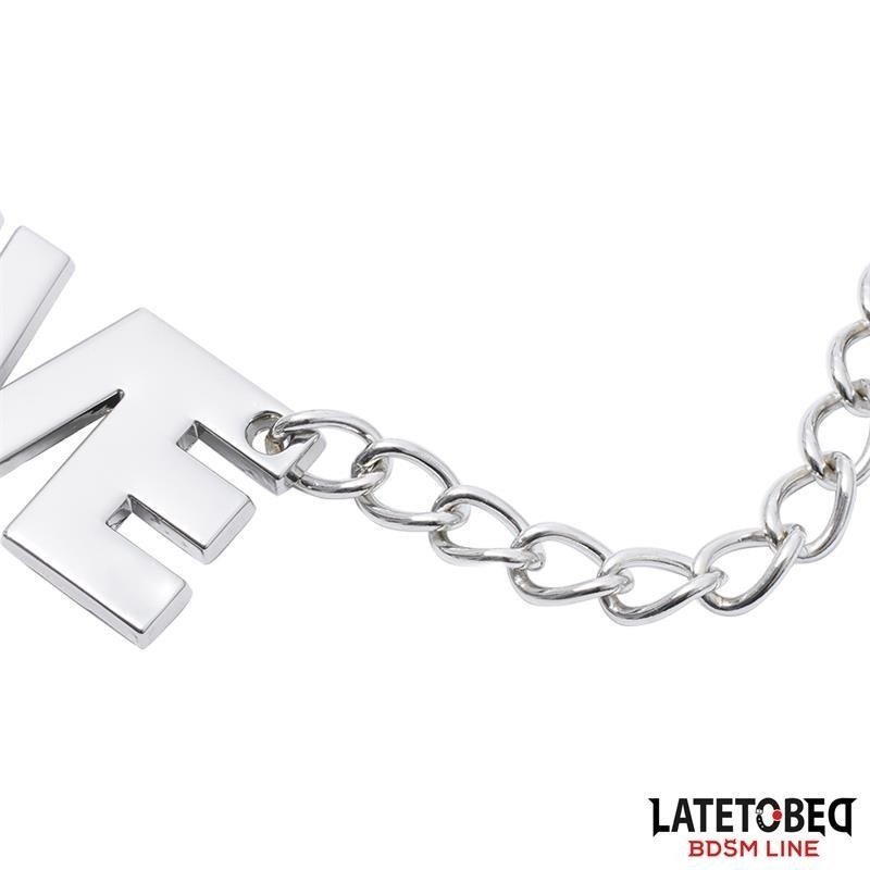 Pinzas para Pezones con Cadena Slave - Kinkyloov