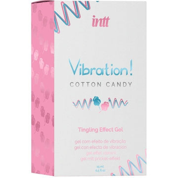 Potente Gel Vibrador Líquido Algodón de Azúcar 15ml - Kinkyloov