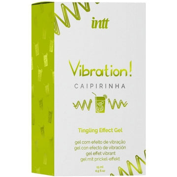 Potente Gel Vibrador Líquido Caipirinha 15ml - Kinkyloov