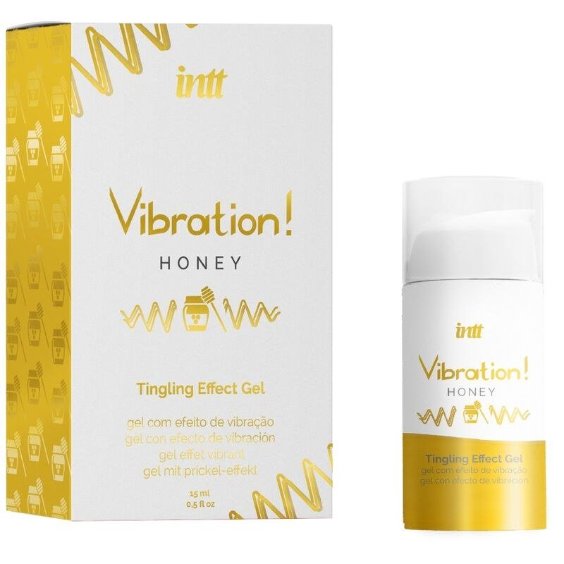 Potente Gel Vibrador Líquido Miel 15ml - Kinkyloov