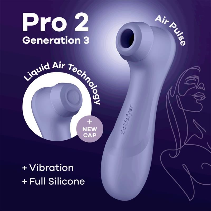 Satisfyer Pro 2 Gen 3 SIN APP Color Lila