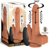 Quintus Dildo con Vibración, Thrusting y Waving 360º 9 - 23 cm - Kinkyloov