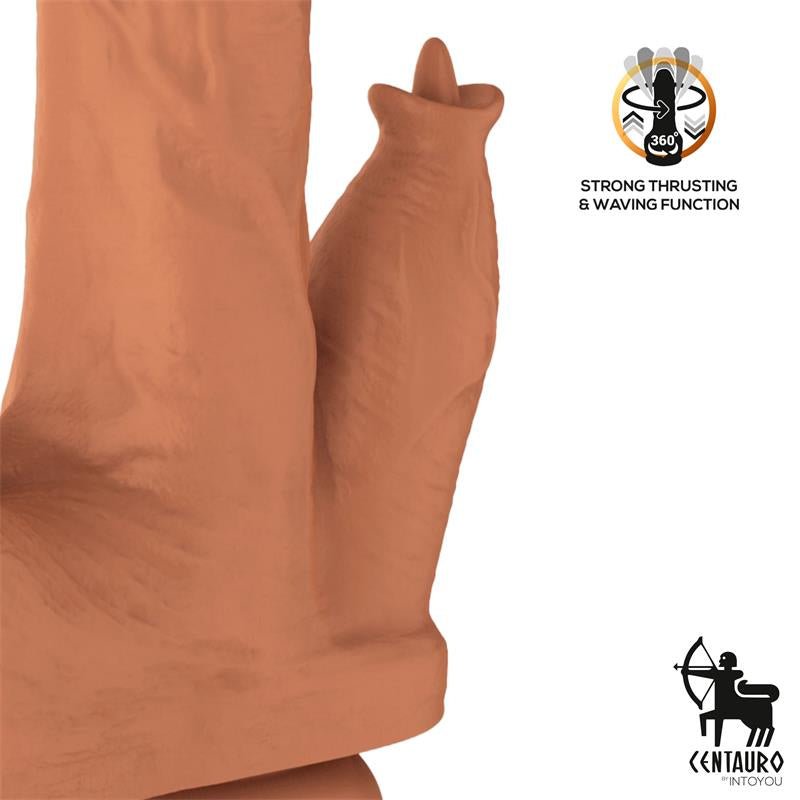 Quintus Dildo con Vibración, Thrusting y Waving 360º 9 - 23 cm - Kinkyloov