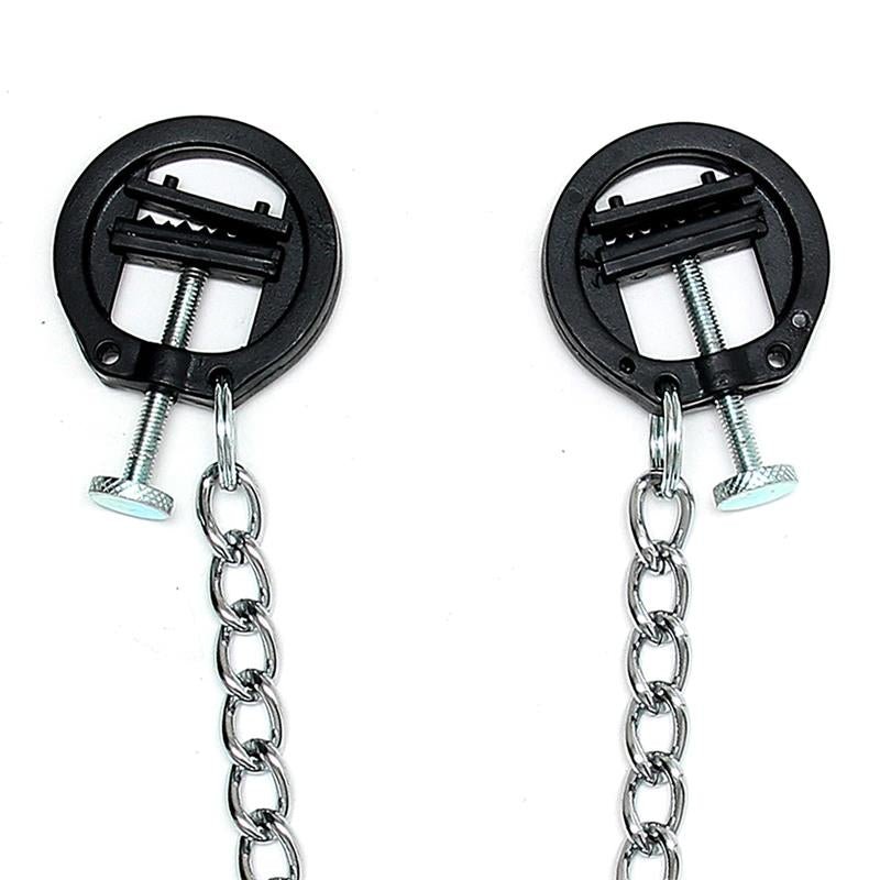 Rimba Bondage Play Pinzas para Pezones - Kinkyloov