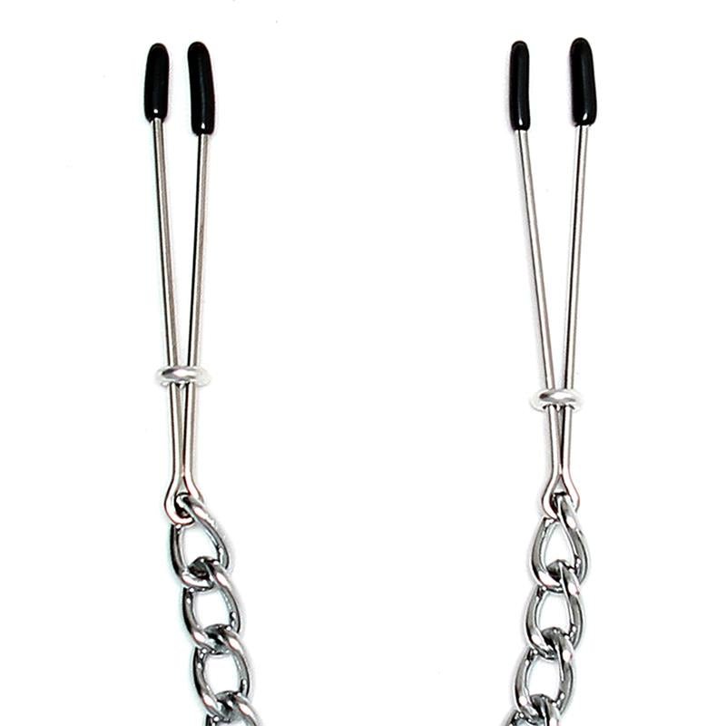 Rimba Bondage Play Pinzas para Pezones - Ajustables - Kinkyloov