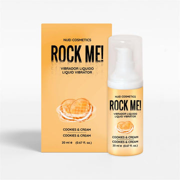 Rock Me! Vibrador Liquido Cookies and Cream 20 ml - Kinkyloov