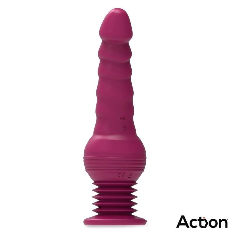 Rocket Vibrador con Thrusting Ultra Jet Thruster con Potente Ventosa - Kinkyloov