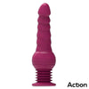 Rocket Vibrador con Thrusting Ultra Jet Thruster con Potente Ventosa - Kinkyloov
