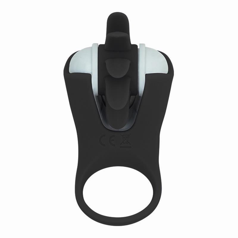 Rower Anillo Vibrador con Lengua Rotadora - Kinkyloov