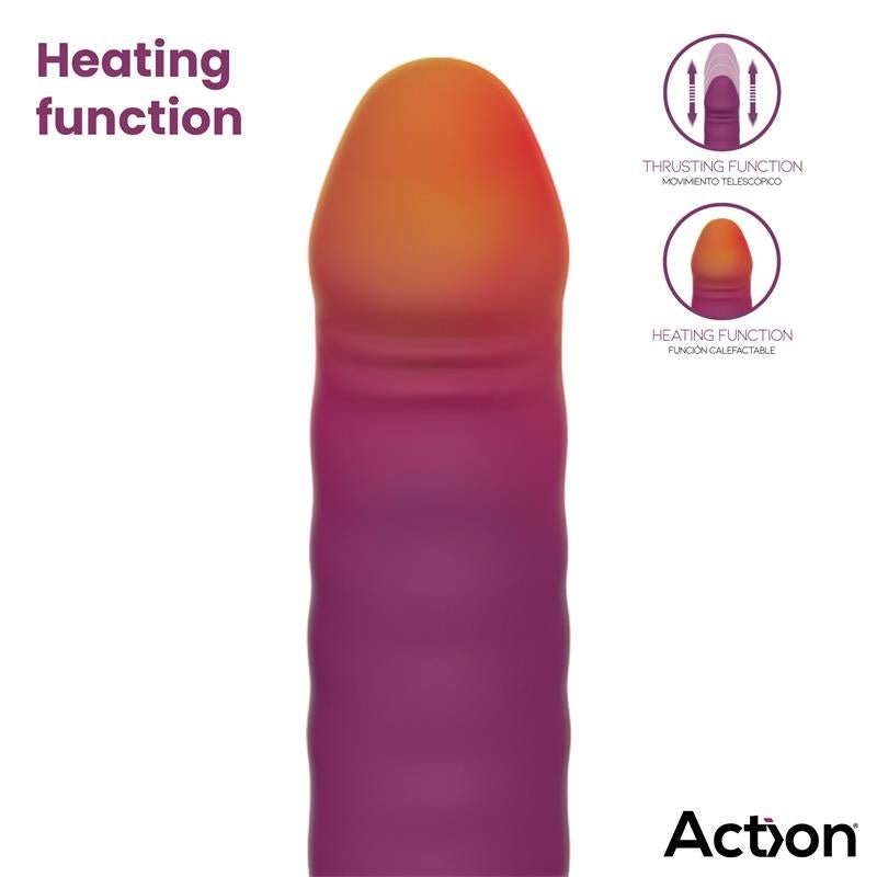 Roxer Sex Machine con Vibración, Thrusting, Efecto Calor y Control Remoto - Kinkyloov