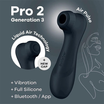 Satisfyer Pro 2 Gen 3 CON APP Color Negro - Kinkyloov