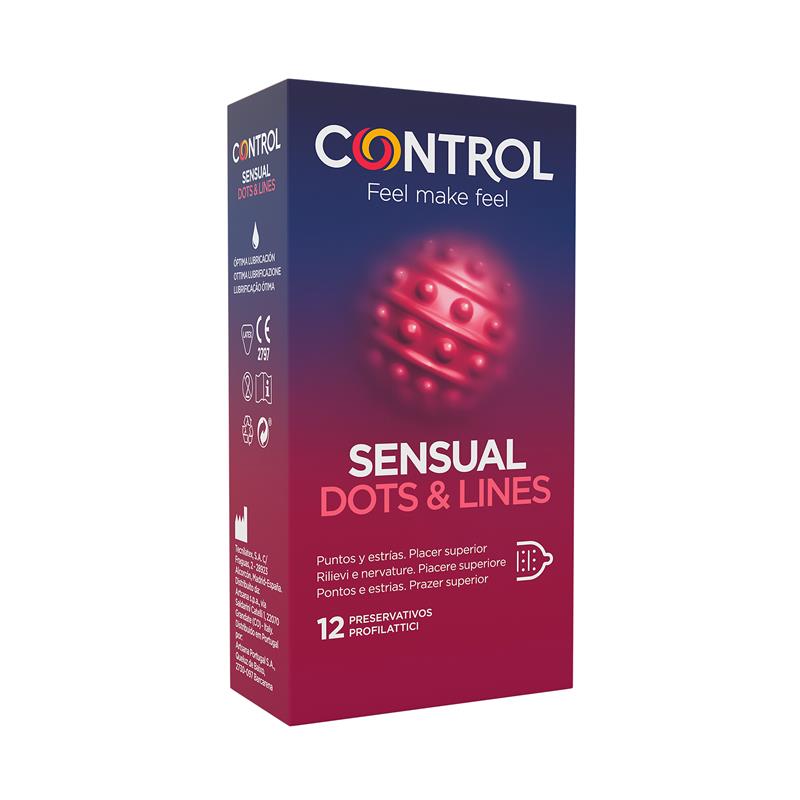 Sensual Dots & Lines - Punteados 12 uds