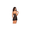 Set Babydoll y Tanga Negro