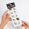 Set de 10 Tattoos Temporales Candy Collection