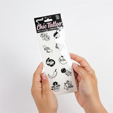 Set de 10 Tattoos Temporales Spicy Collection - Kinkyloov