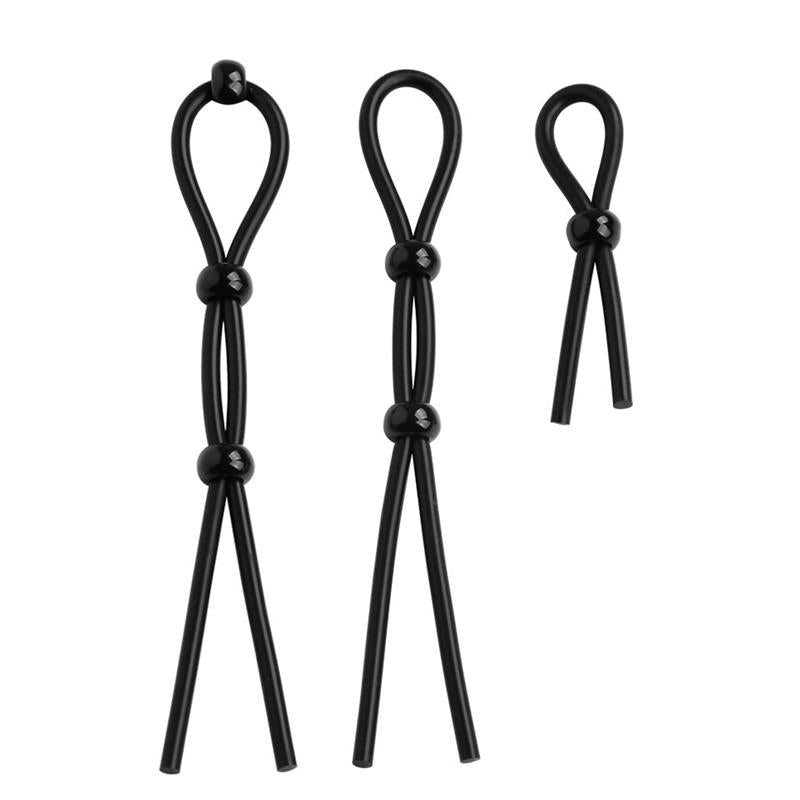 Set de 7 Anillos para el Pene Silicona Sólida - Kinkyloov