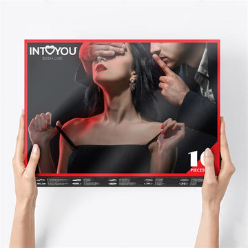 Set de Bondage 10 Piezas Rojo - Kinkyloov