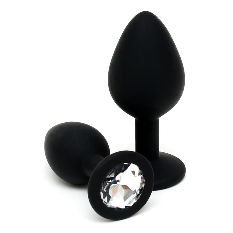 Set de Dos Plugs Anales Silicona - Kinkyloov