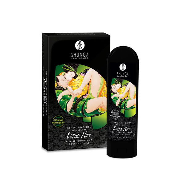 Shunga Gel Sensibilizador Lotus Noir - Kinkyloov