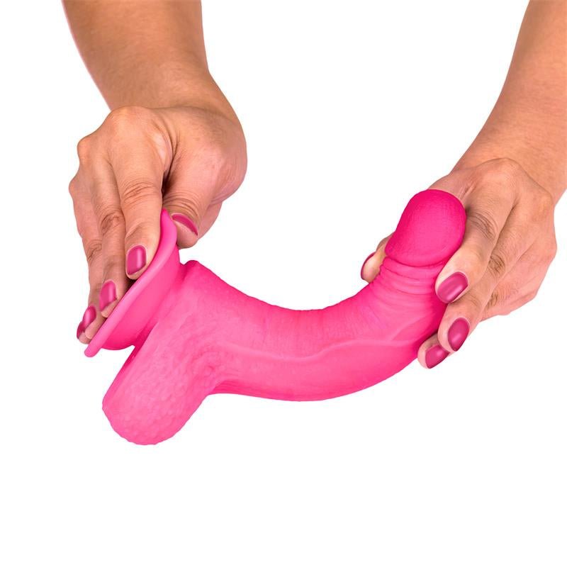 Slidy Dildo Realista Dual Layer Retráctil y Orientable 7 - Kinkyloov