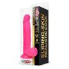 Slidy Dildo Realista Dual Layer Retráctil y Orientable 8 - Kinkyloov