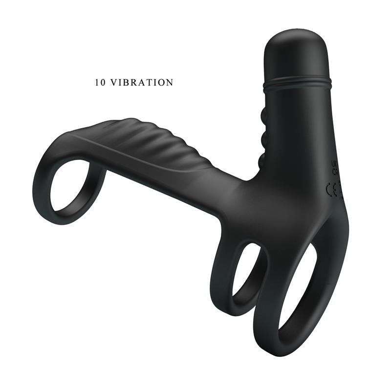 Sling Funda para el Pene con Vibración