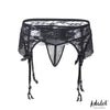 Sully Set Liguero de Encaje y Tanga - Kinkyloov