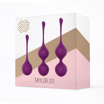 Taylor 2.0 Bolas Kegel Silicona Púrpura - Kinkyloov
