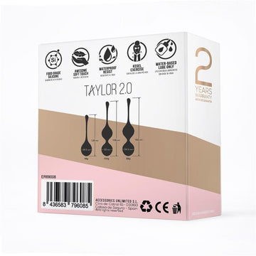 Taylor 2.0 Bolas Kegel Silicona Púrpura - Kinkyloov