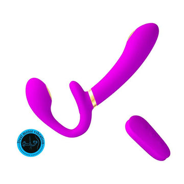 Thunderbird Vibrador para Parejas sin Arnés con Control Remoto - Kinkyloov