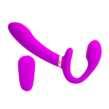 Thunderbird Vibrador para Parejas sin Arnés con Control Remoto - Kinkyloov
