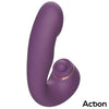 Turis Soft Hitting Ball con Pulsación para el Punto G y Vibración - Kinkyloov