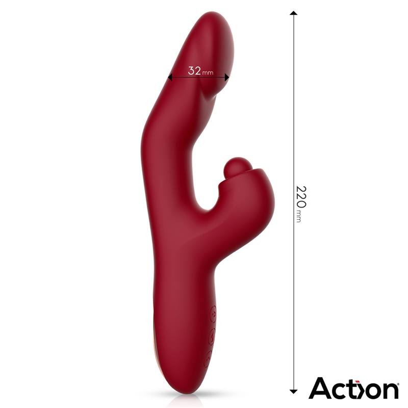 Velter Soft Clit Hitting Ball con Vibración y Efecto Calor - Kinkyloov