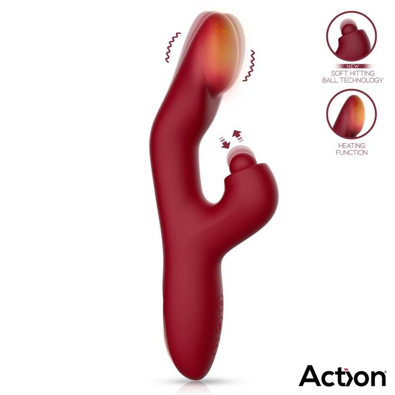 Velter Soft Clit Hitting Ball con Vibración y Efecto Calor - Kinkyloov