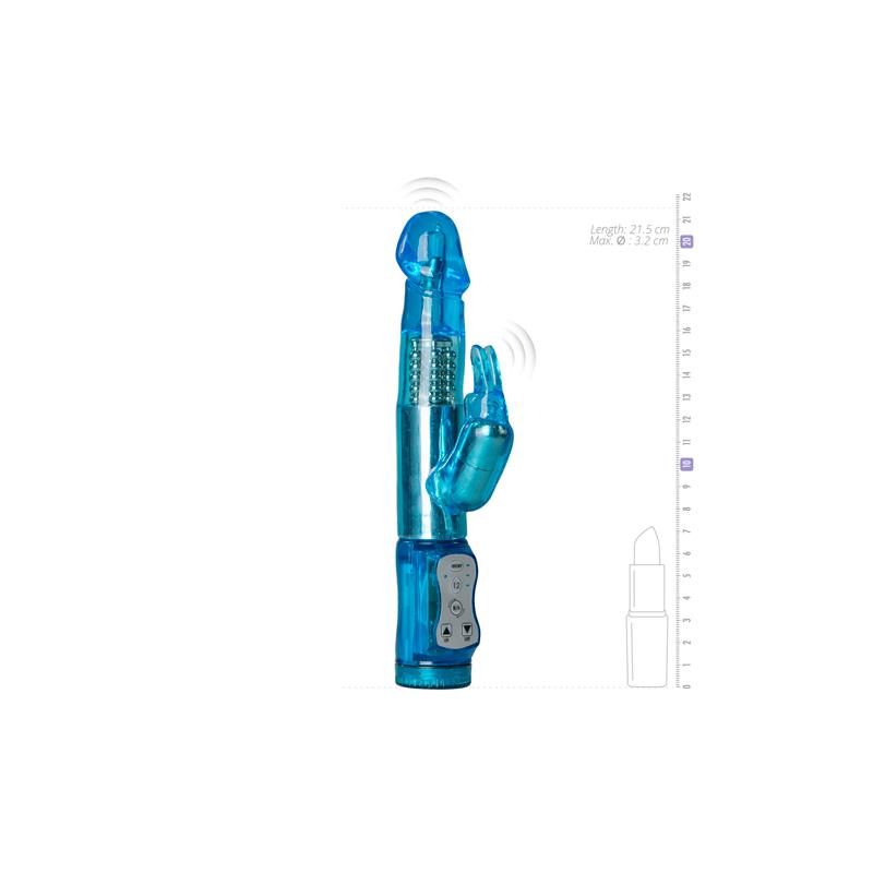 Vibrador de Conejito - Azul