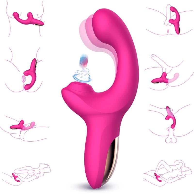 Volse Vibrador Triple Función con Finger y Pulsación Tapping - Kinkyloov