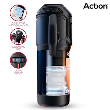 Zyon Masturbador Automático Avanzado con Up and Down y Rotación - Kinkyloov