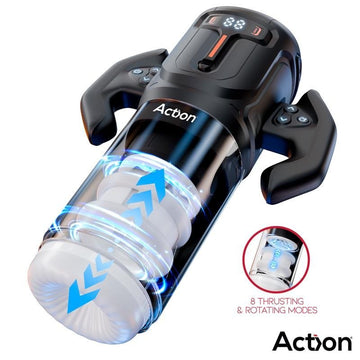Zyon Masturbador Automático Avanzado con Up and Down y Rotación - Kinkyloov