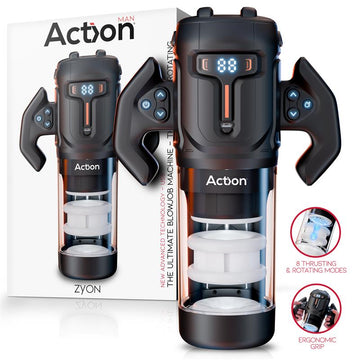 Zyon Masturbador Automático Avanzado con Up and Down y Rotación - Kinkyloov