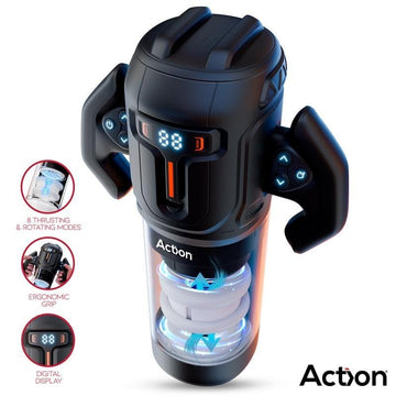 Zyon Masturbador Automático Avanzado con Up and Down y Rotación - Kinkyloov